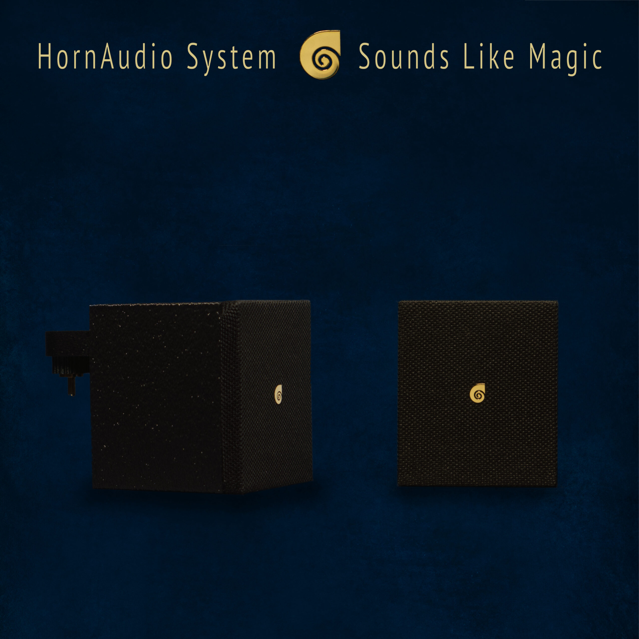 HornAudio PiXi high-end loudspeaker with a unique horn-waveguide, delivering lively, true-to-source sound as the essence of our modular system.