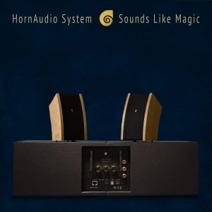 The HornAudio SoRi 2 Sound Set is made especially for you to enjoy the pure sound of Rapalje and all your favorite artists, anywhere. It includes the same speakers used at Rapalje's live concerts, bringing the concert experience into your home.